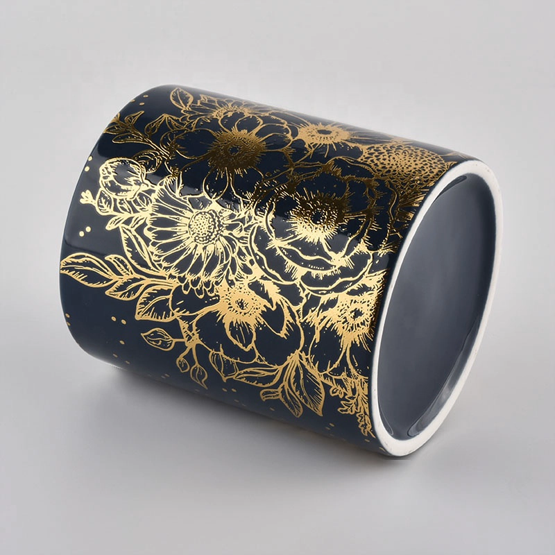 Custom Cylinder Candle Holder Ceramic wholesale for candle making