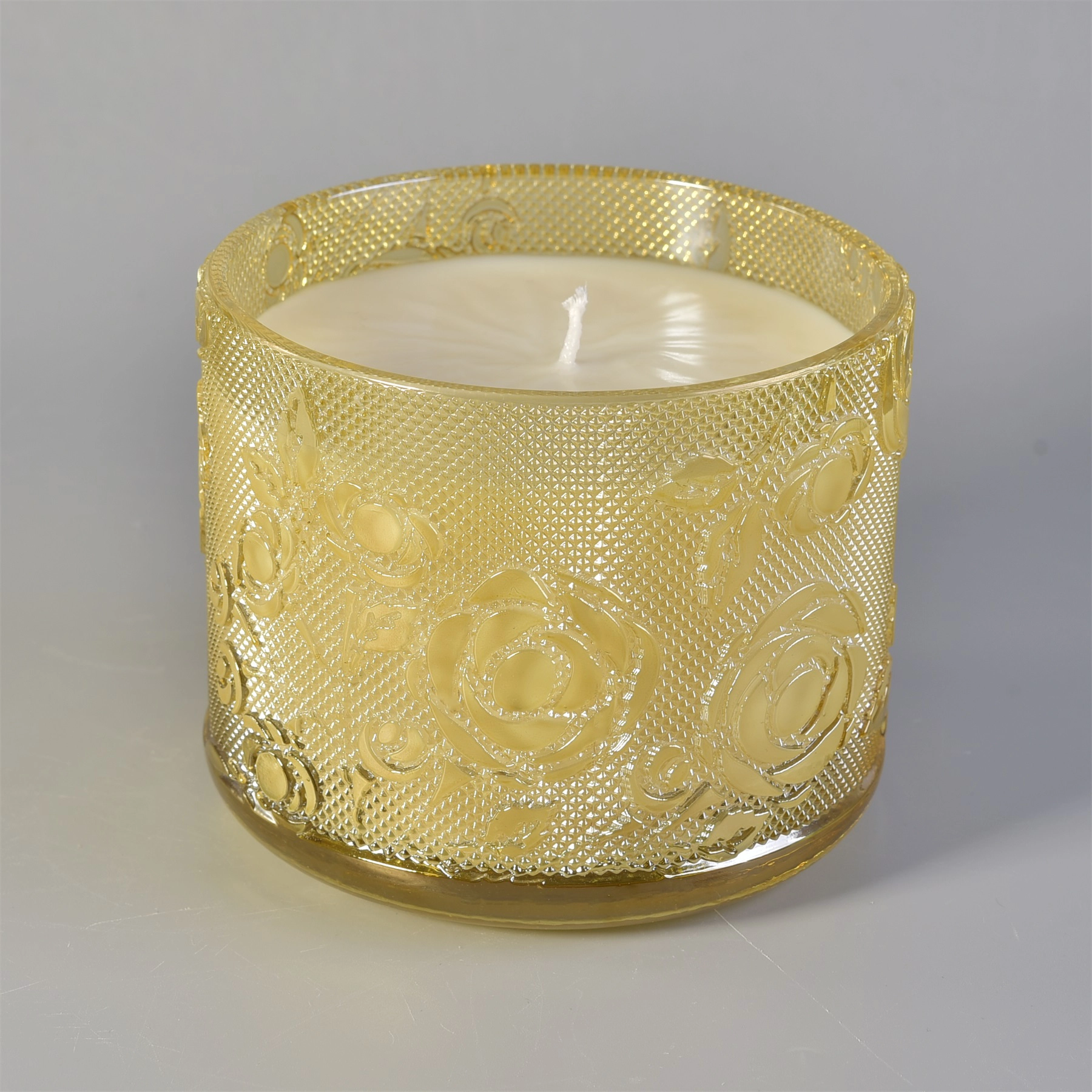 Wholesale High Quality Empty Glass Candle Jar For Wax Making
