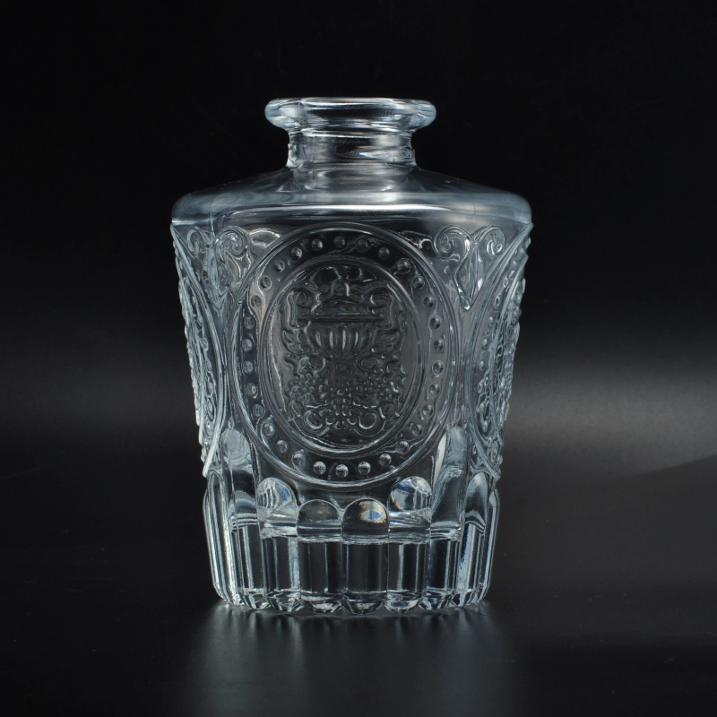 Crystal Clear Reed Diffuser Bottles For Room Fragrance