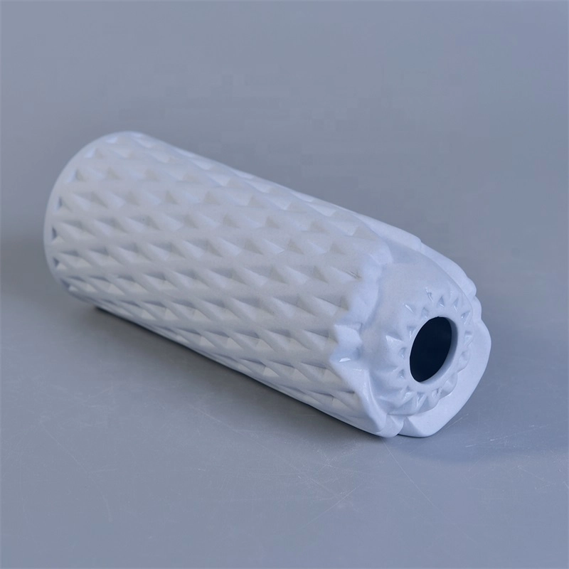 wholesale ceramic matte white reed aroma diffuser empty bottles
