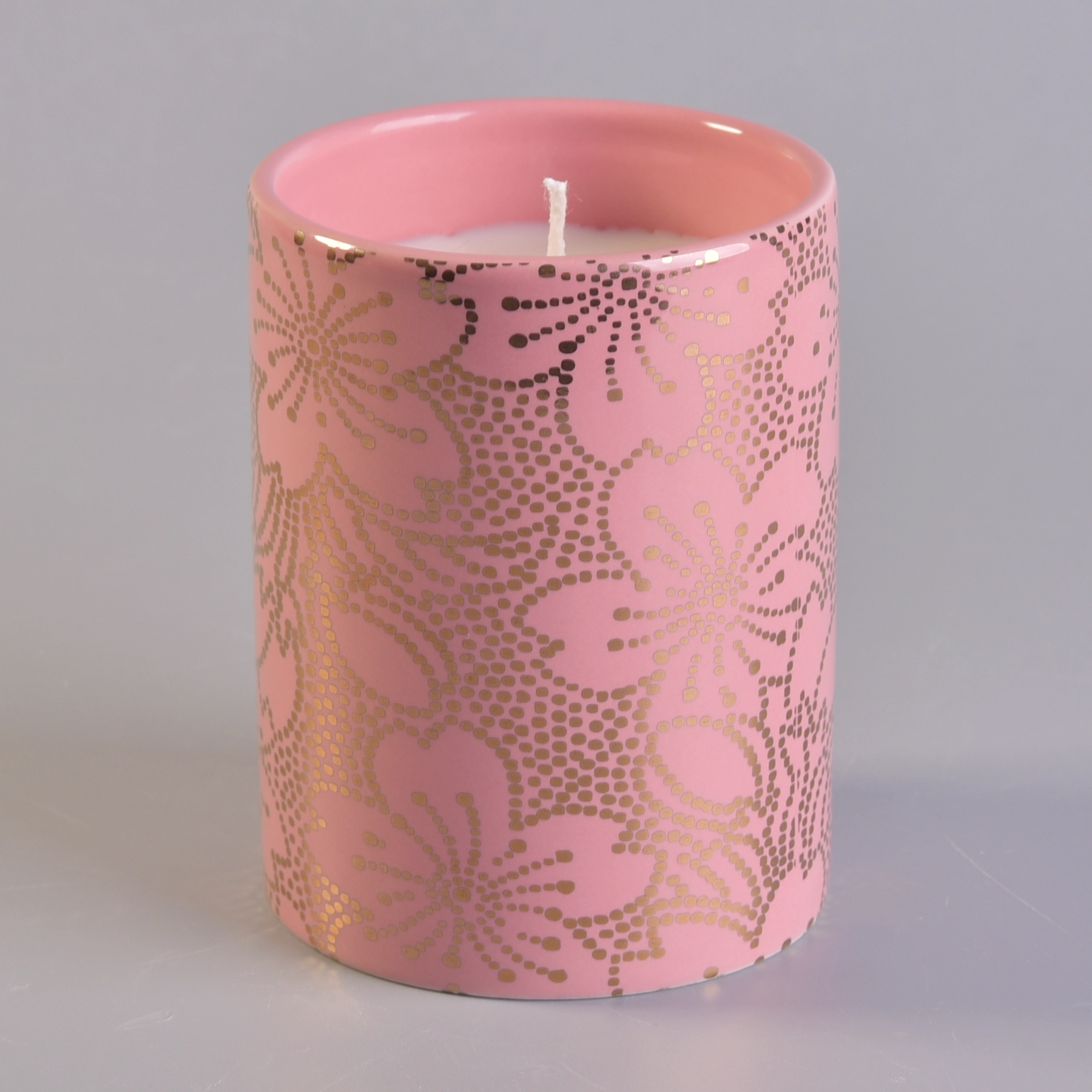 Ceramic Candle Vessels Empty Ceramic Jars Wholesae