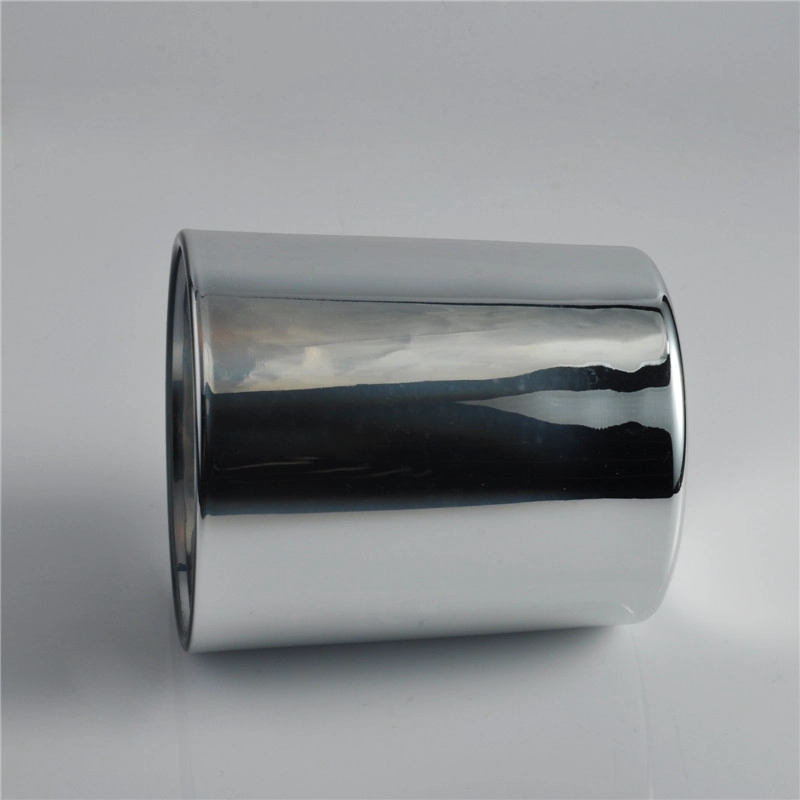 Wholesale Thick Base 8oz Glass Candle Jar With Custom Logo Color