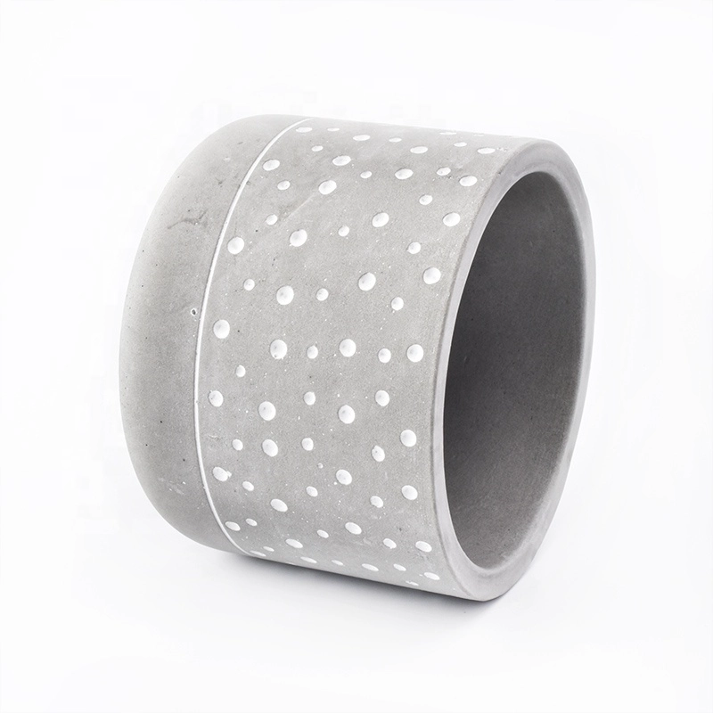 400ml Round votive Concrete Candle jar supplier