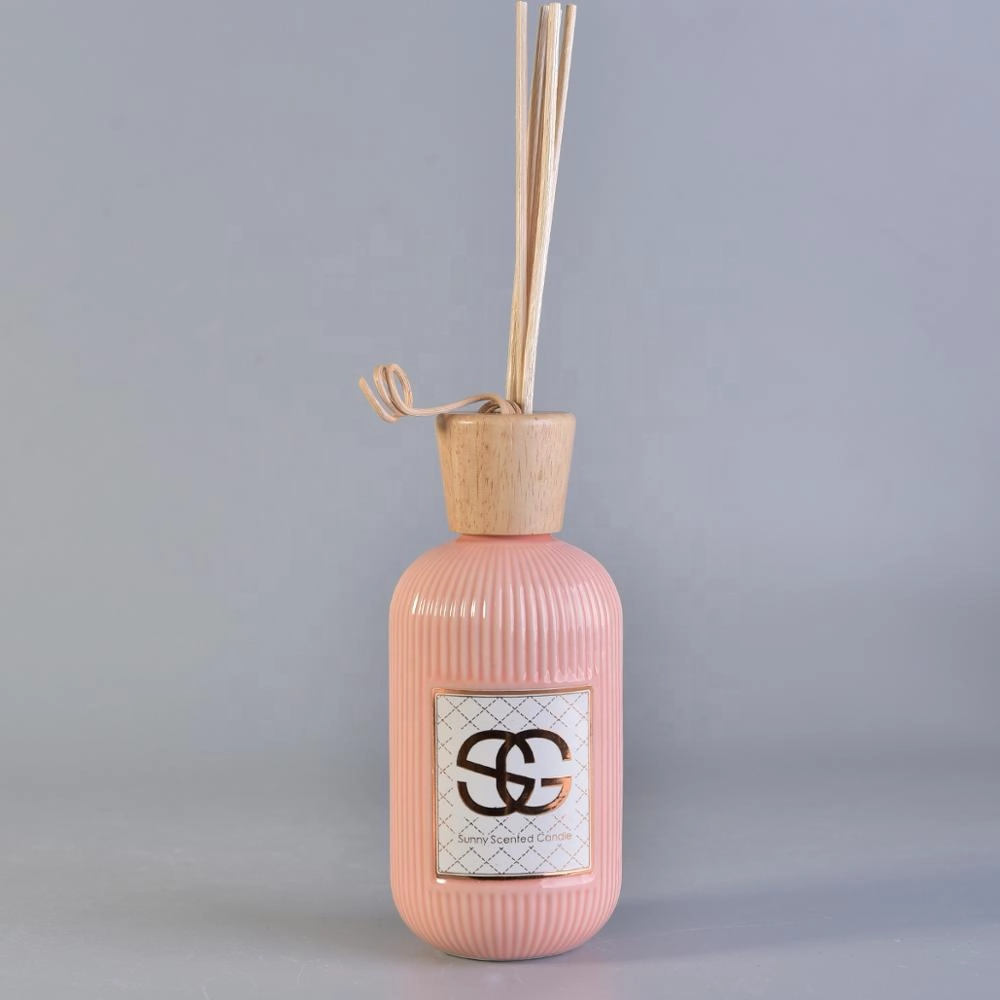 247ml decorative room ceramic reed diffuser bottle empty