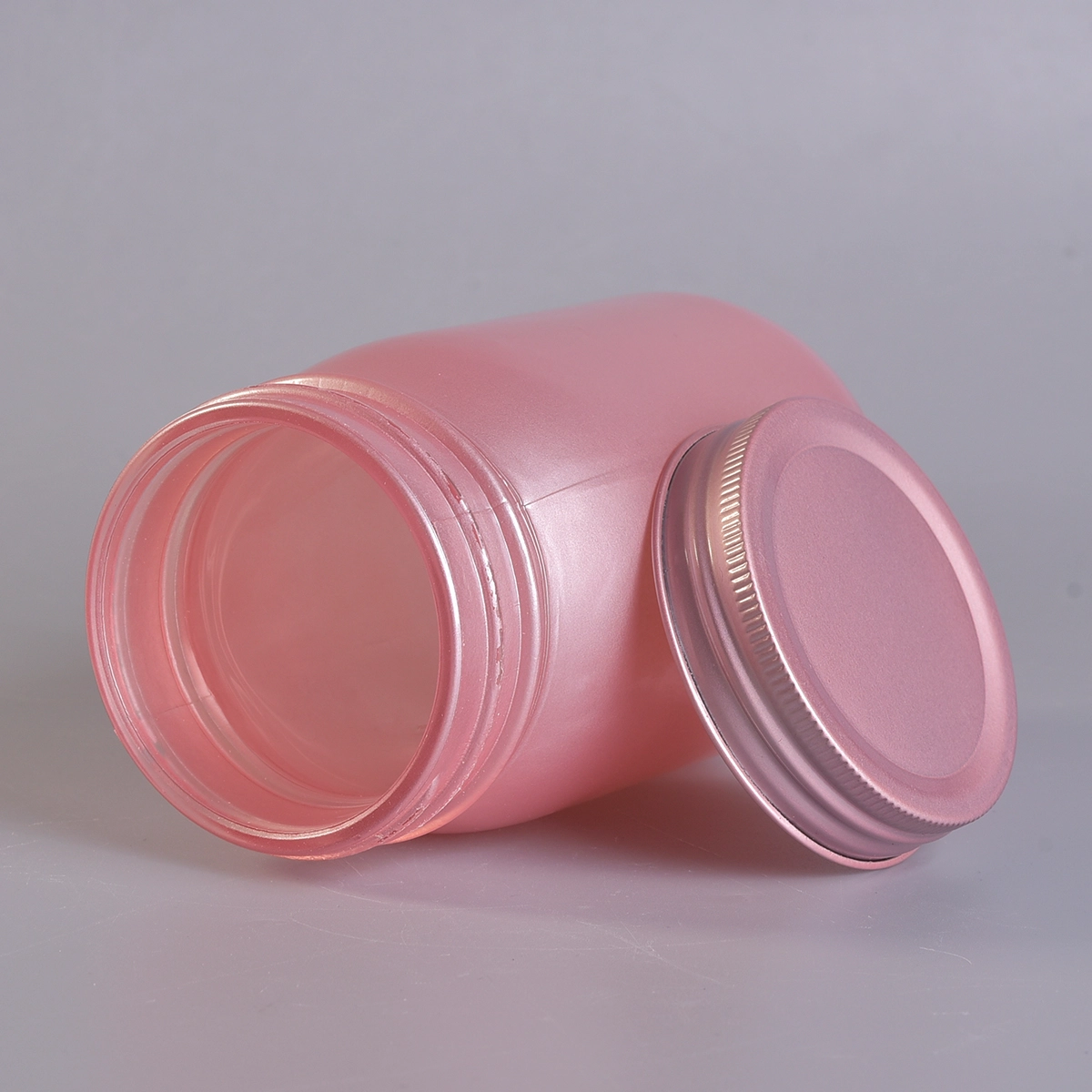 Low MOQ glass mason jar with lids for candle making