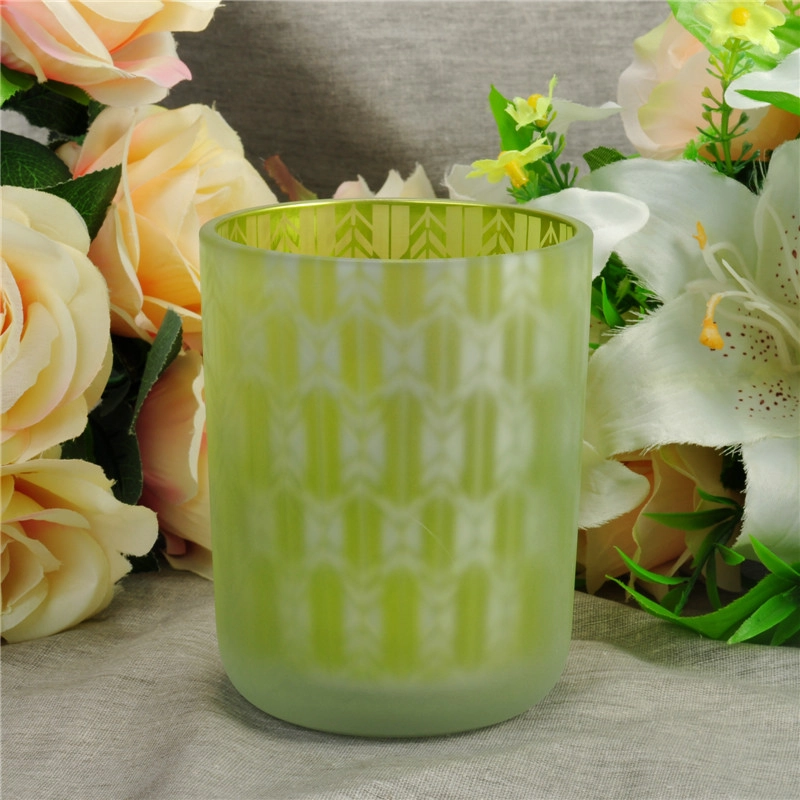 Customized Christmas Wedding Decorative Glass Candle Jars Wholesale