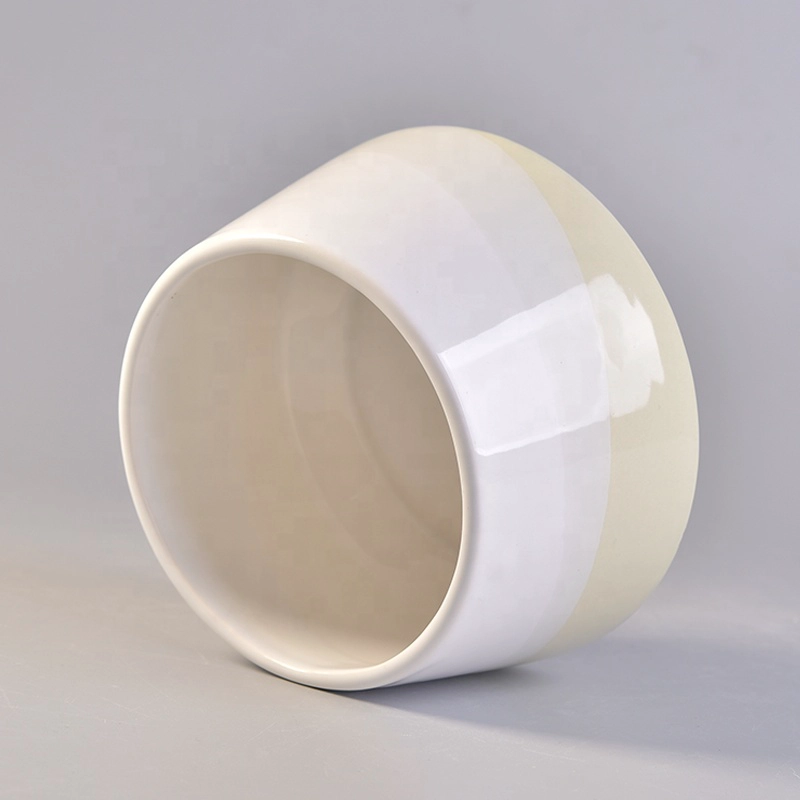 Luxury Home Decorative Large Ceramic Candle Vessels
