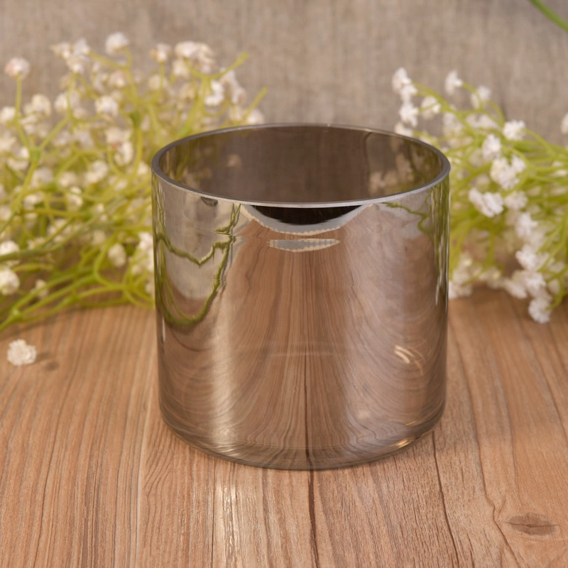 Two Wicks Handmade Glass Candle Jar