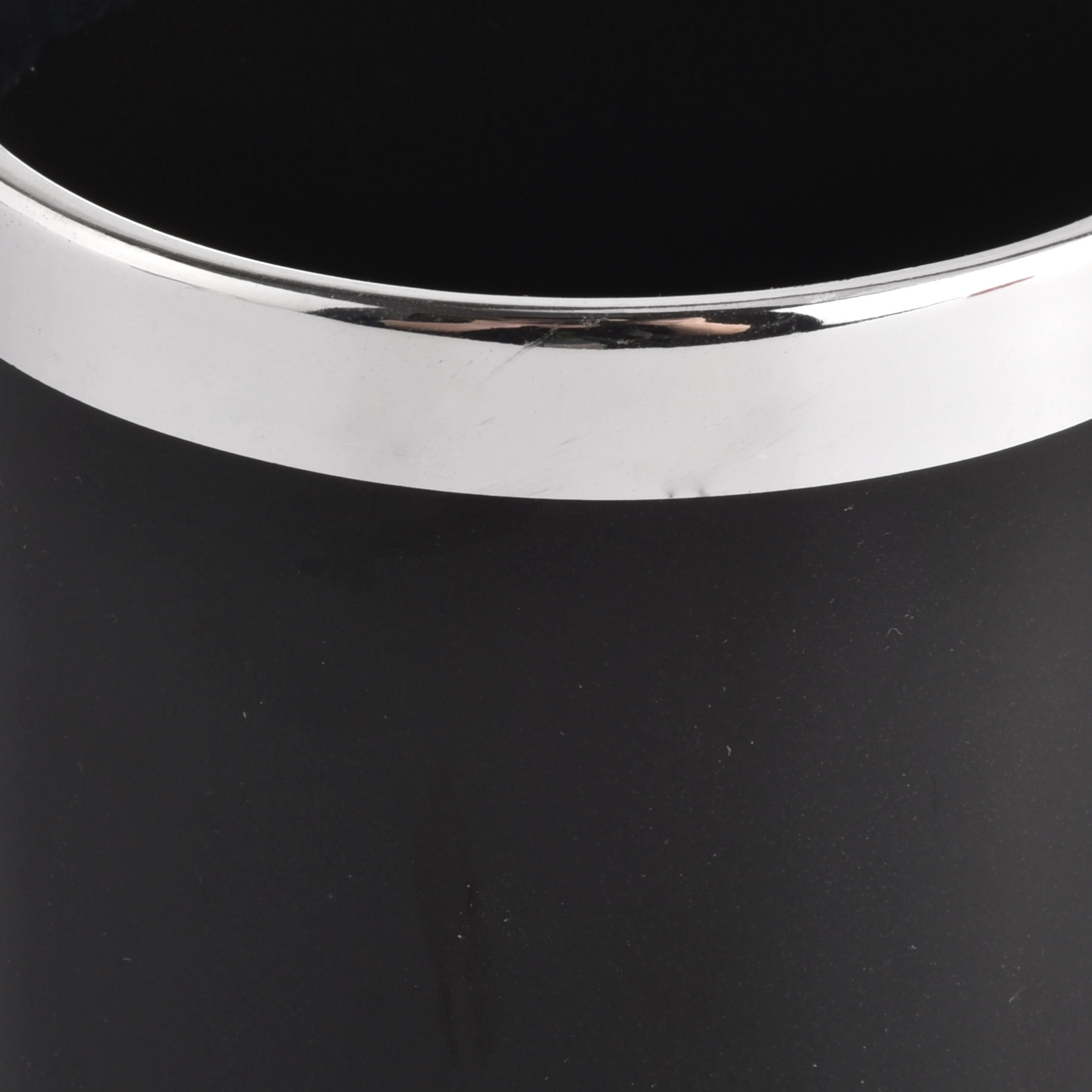 Black Ceramic Candle Jars