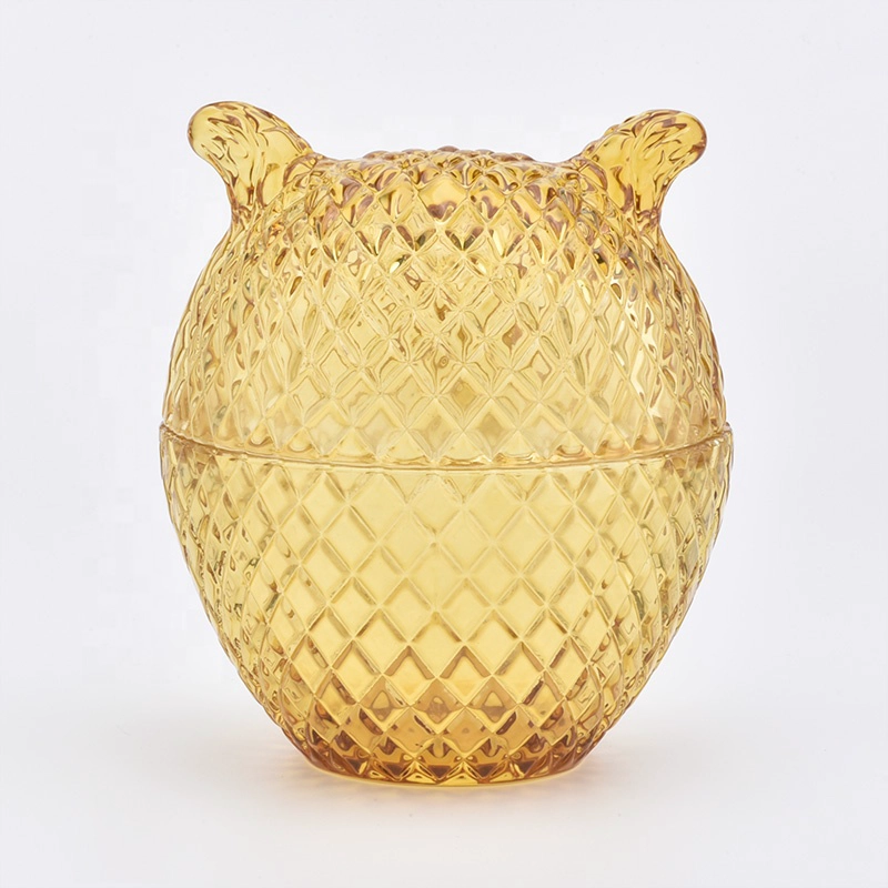 Lovely Animal Shaped Glass Candle Holders Wholesale