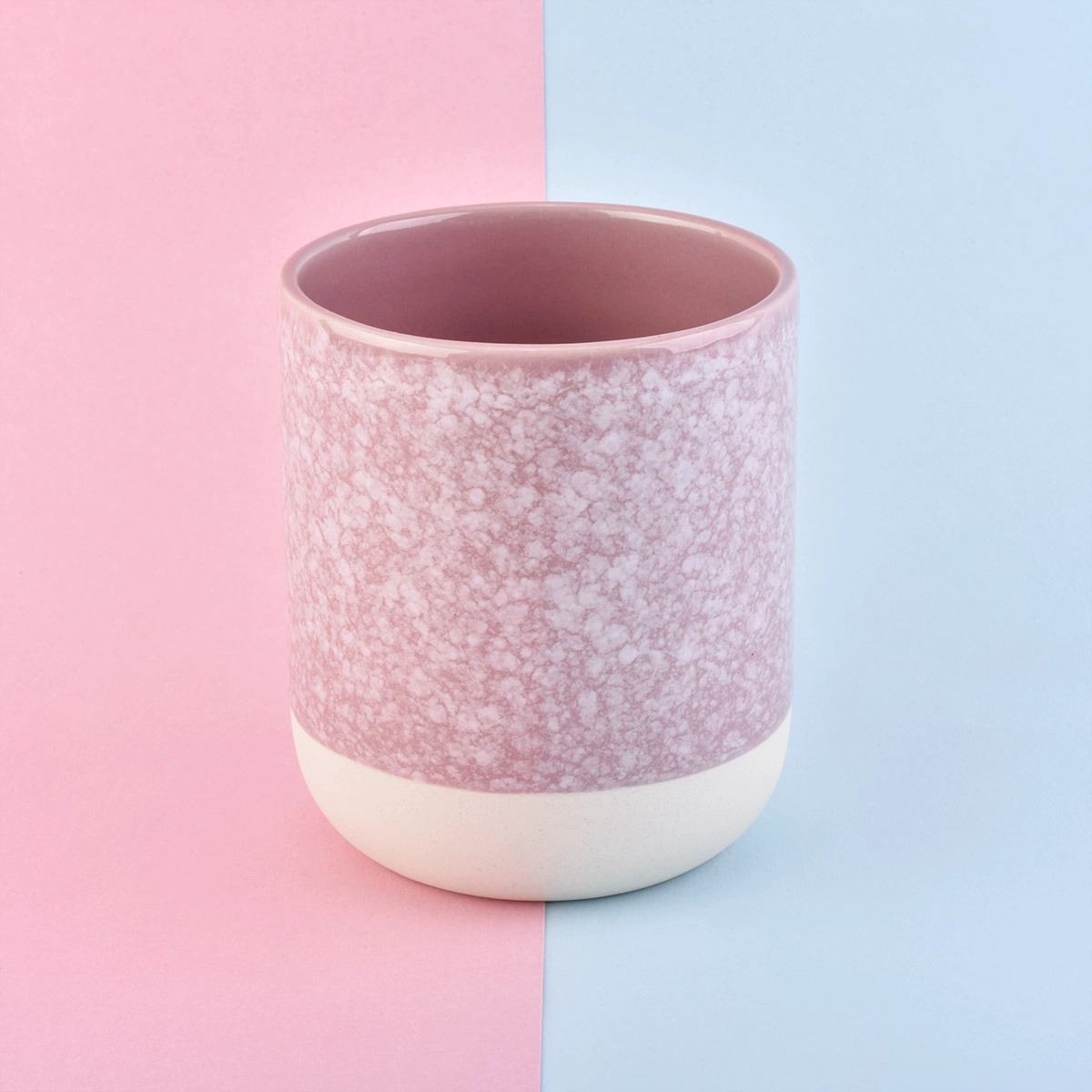 Custom Empty Ceramic Candle Vessels Wholesale