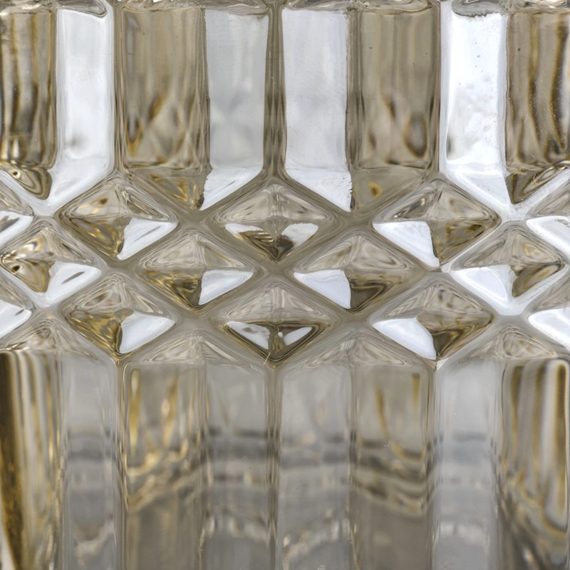 Popular Glass Candle Jar With Lids