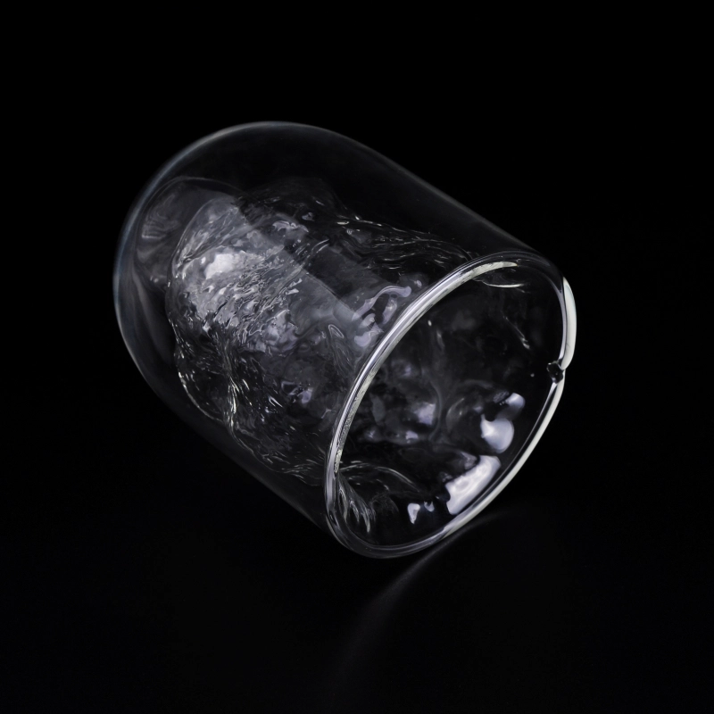 Unique Double Walled Glass Cup For Juice