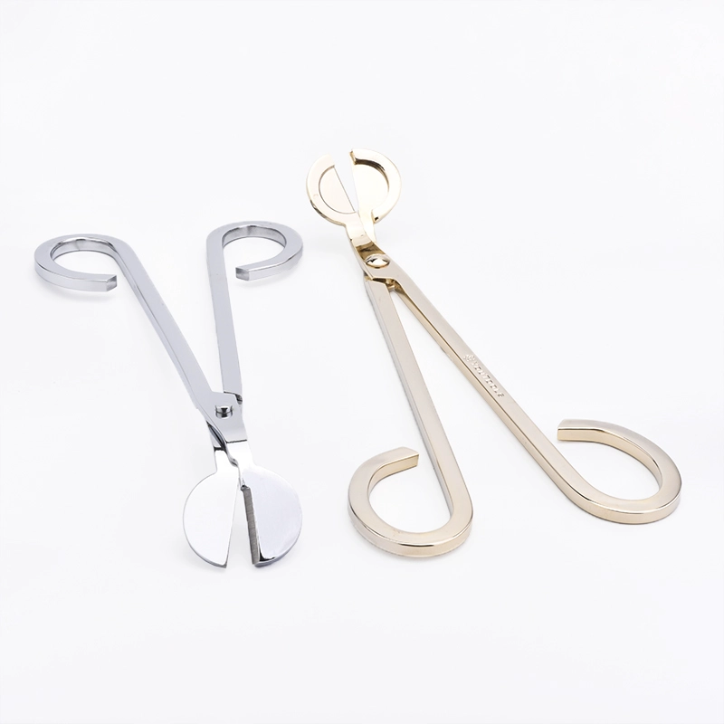 Gold Candle Wick Trimmer Scissors