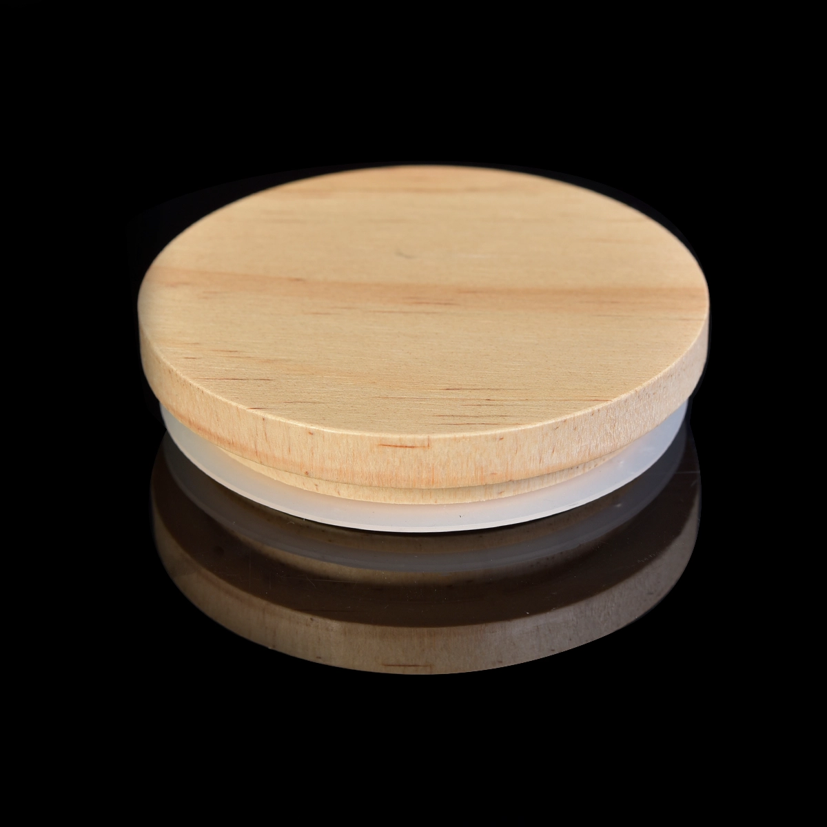 Pine Wood Lids For Scented Candle Jars