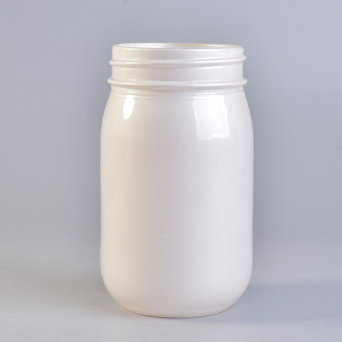 Wholesale glass mason jar with lid for candle making