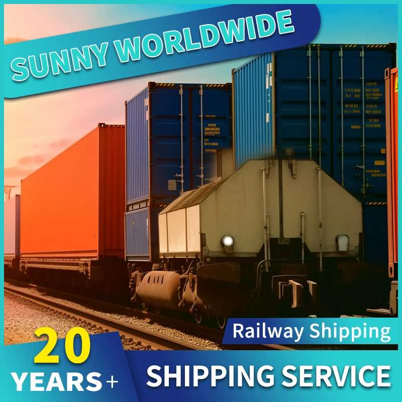 China swwls Versand Eisenbahnspediteur Versandkosten China nach Großbritannien Frachtwächterin