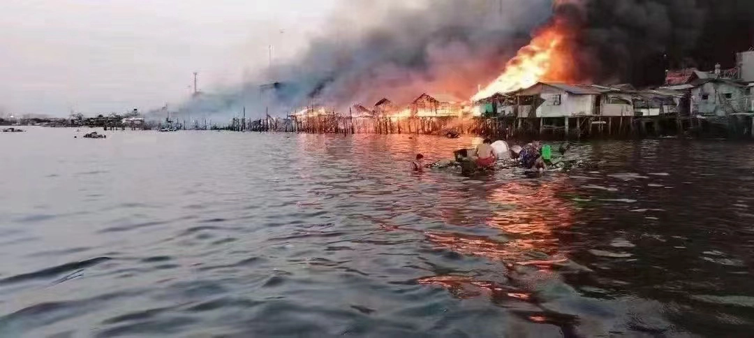 Manila International Terminal,fire,port congestion,supply chain disruption,fire disaster