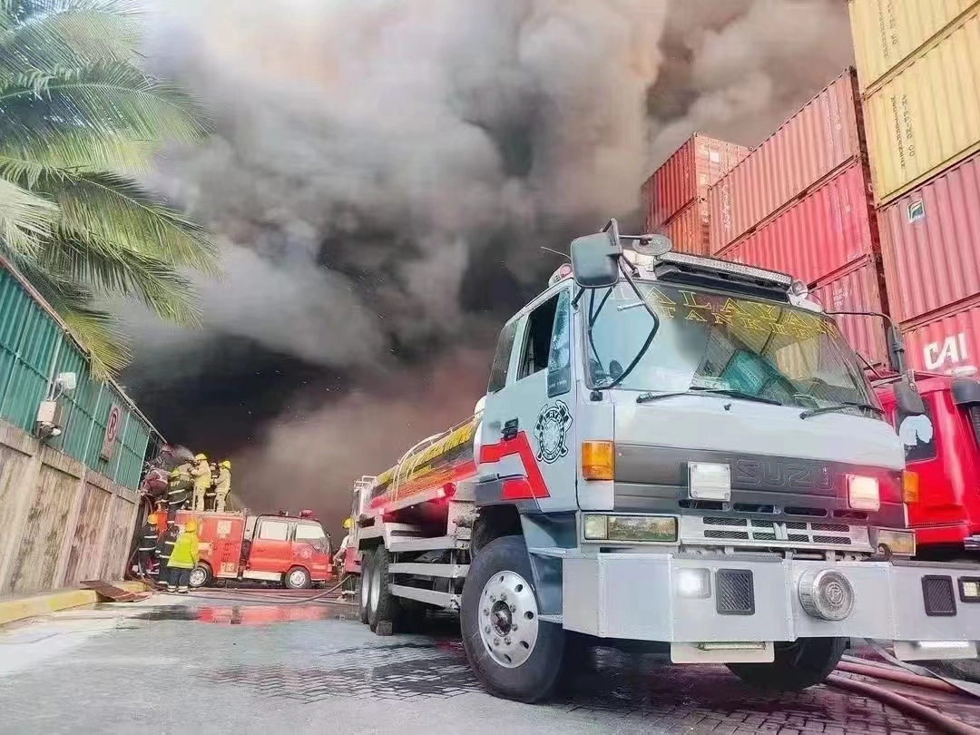 Manila International Terminal,fire,port congestion,supply chain disruption,fire disaster