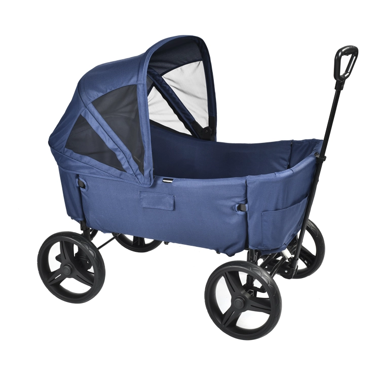 China oem Vouwwagen ijzeren buis 600D oxford outdoor Baby voor 2 Babeis kinderwagen met CE fabrikant