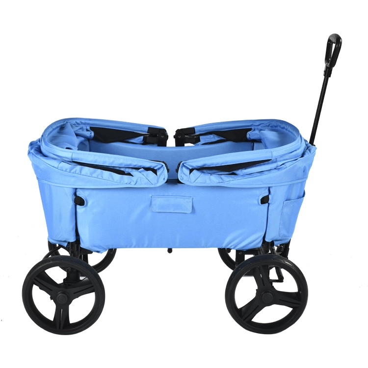 China OEM-ODM-Babyproduktefabrik, faltbarer Strandwagen mit vier Rädern und geschlossener Struktur, Multifunktions-Klappwagen Hersteller