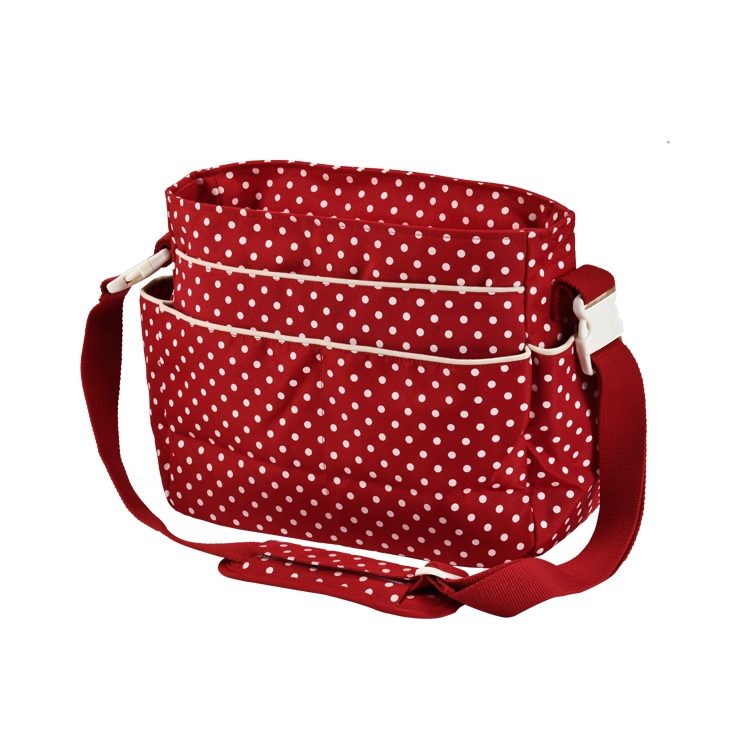 China big capacity hot sale mama diaper bag women portable tote bag folding bag with changing pad manufacturer