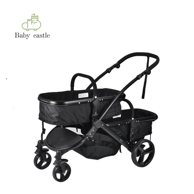 Hoogwaardige afneembare en luxe kinderwagens, dubbele kinderwagen met En1888 ASNZ2088