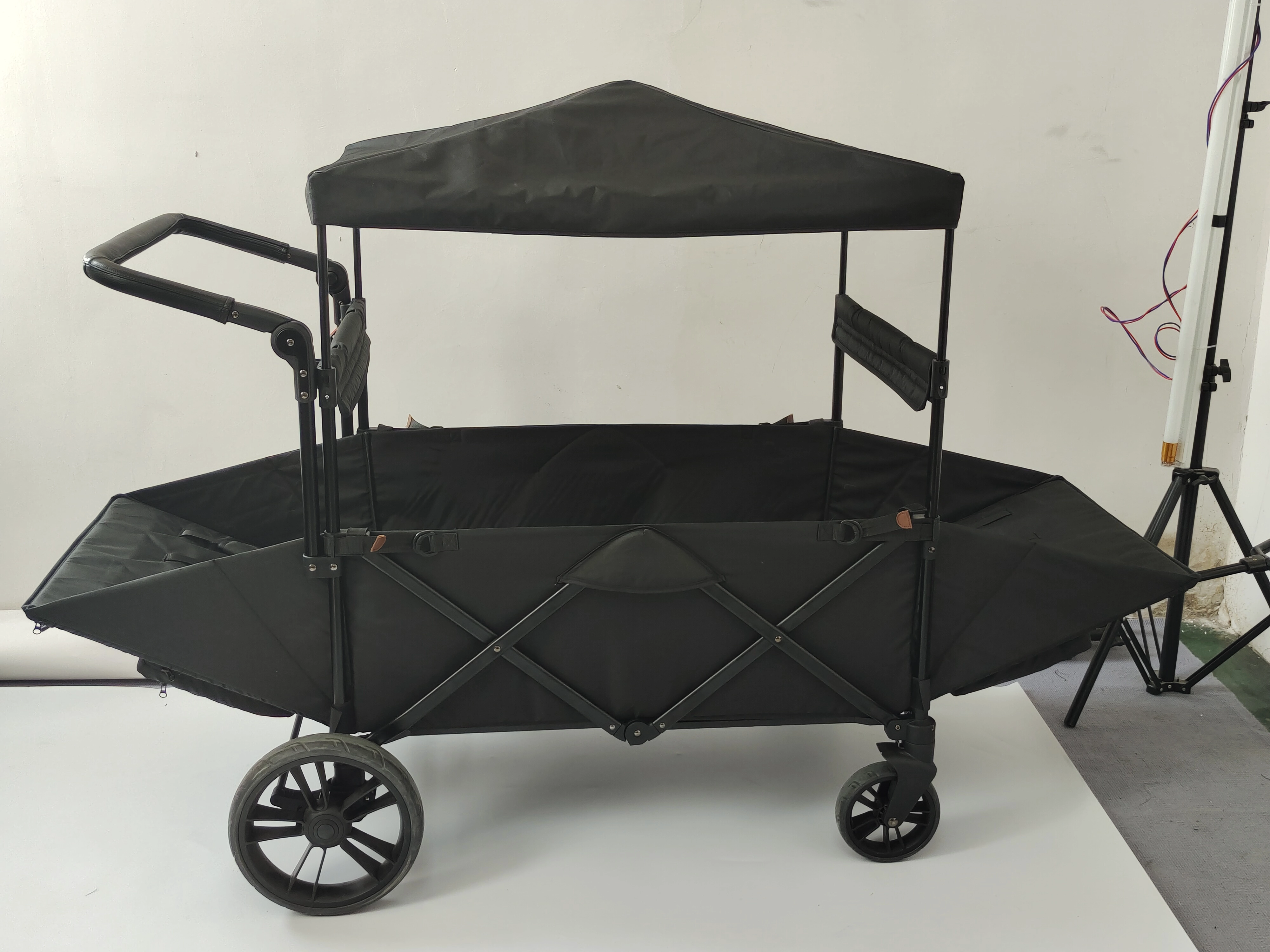 OEM & ODM push utility cart cheap outdoor baby wagon with ASTM