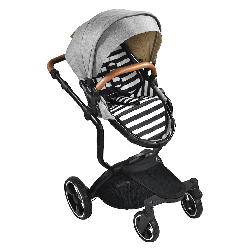 Kinderwagen für große Eltern, faltbarer Regenschirmkinderwagen mit Rad