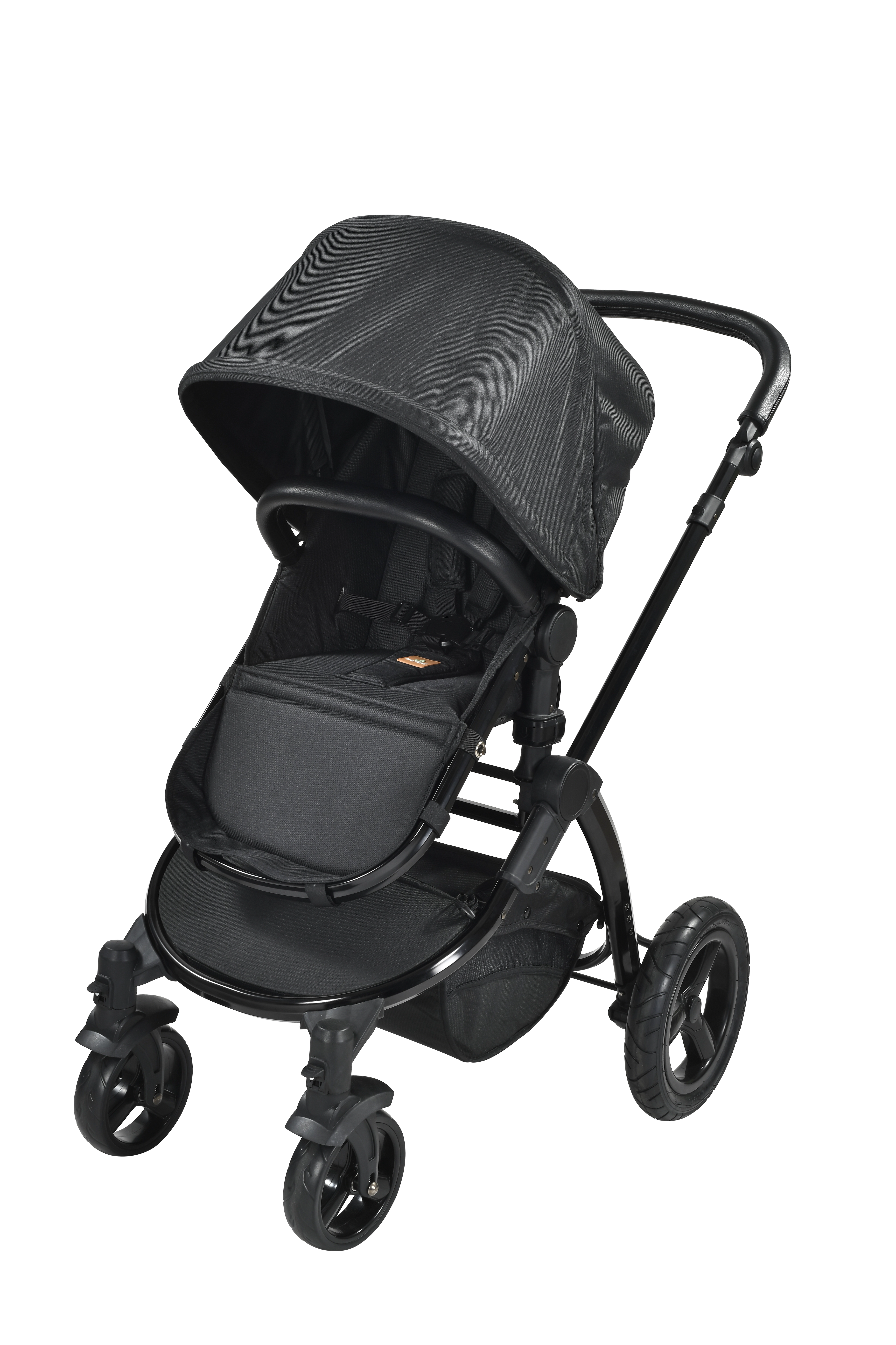 Cina Passeggino All-Terrain 2-in-1: telaio in alluminio, tettuccio a 3 sezioni e grandi ruote in PU per il massimo comfort produttore
