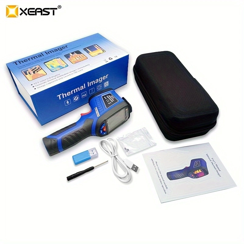 XEAST 2019 المبيعات الساخنة لكاميرا التصوير بالأشعة تحت الحمراء XE-26 والتصوير الحراري تأتي مع مسبار الرطوبة اللاسلكي XE-27