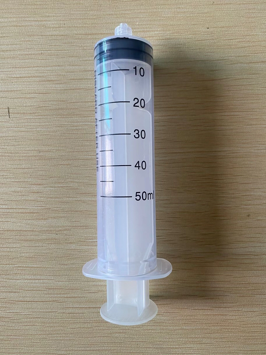 Factory New Disposable Syringe Plastic Vaccine Syringes 50ML