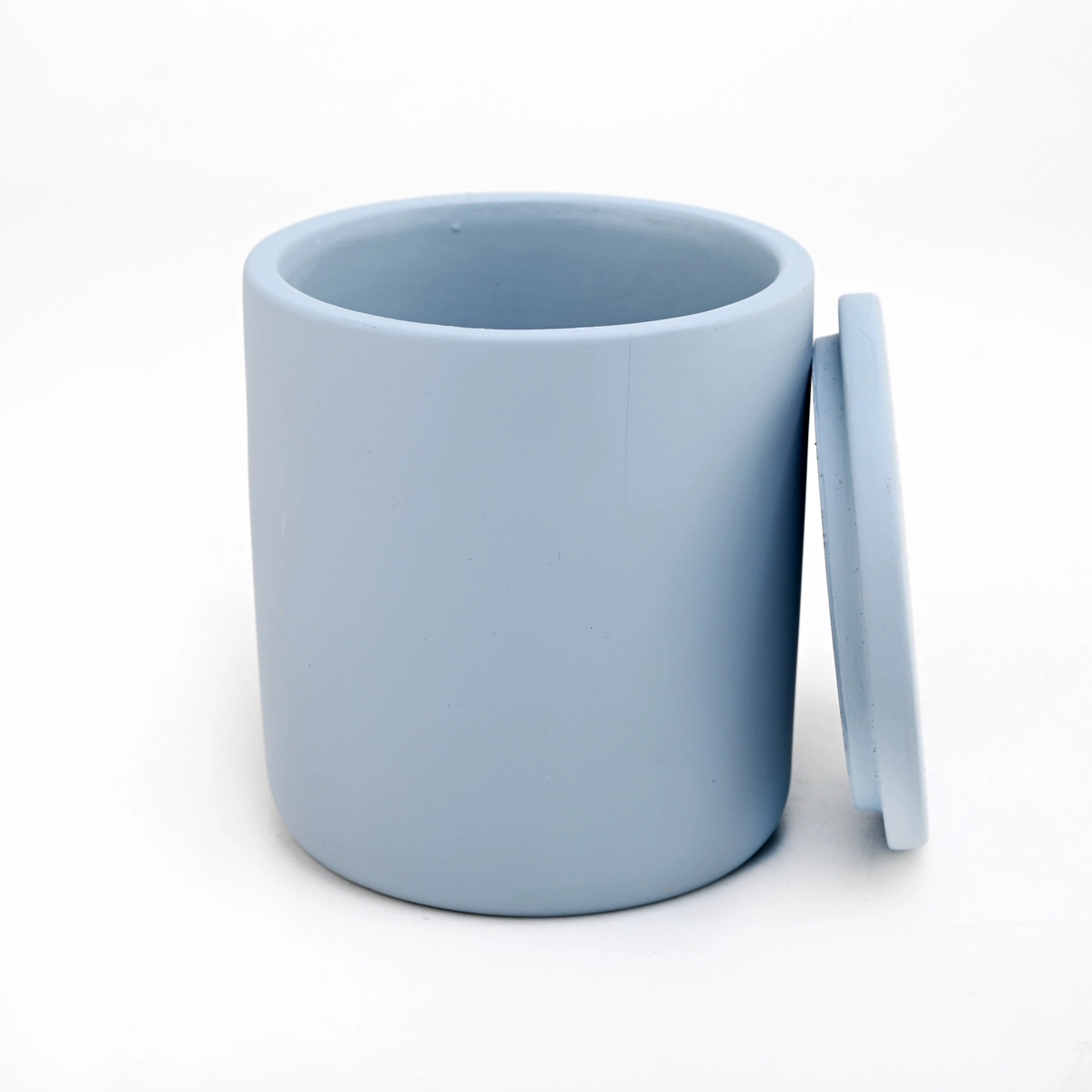 luxury concrete candle holder with lid luxury concrete candle holder with lid