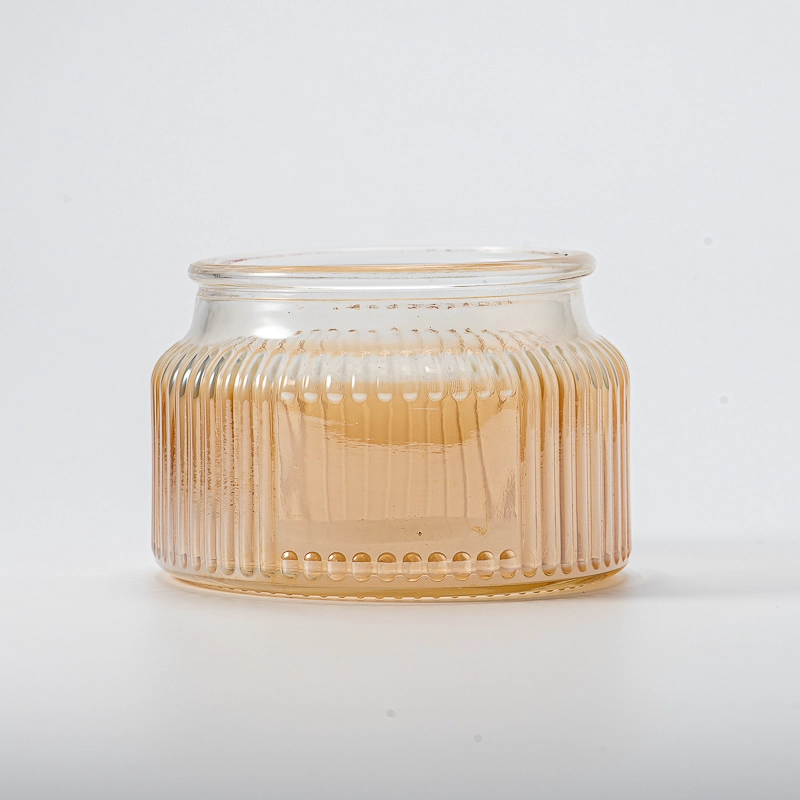 home decor embossed glass candle jar container home decor embossed glass candle jar container