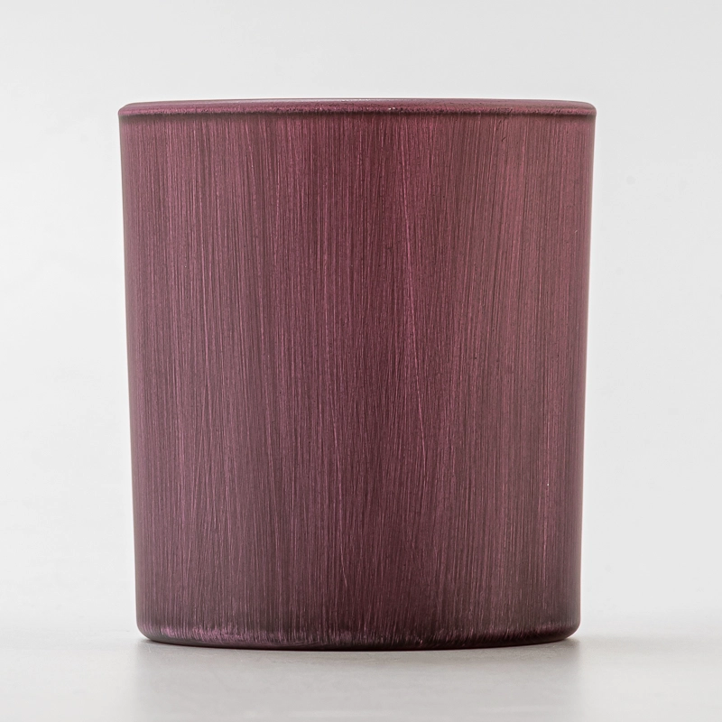 Popular Matte Spraying Glass 290ml Candle Holder Jar Supplier