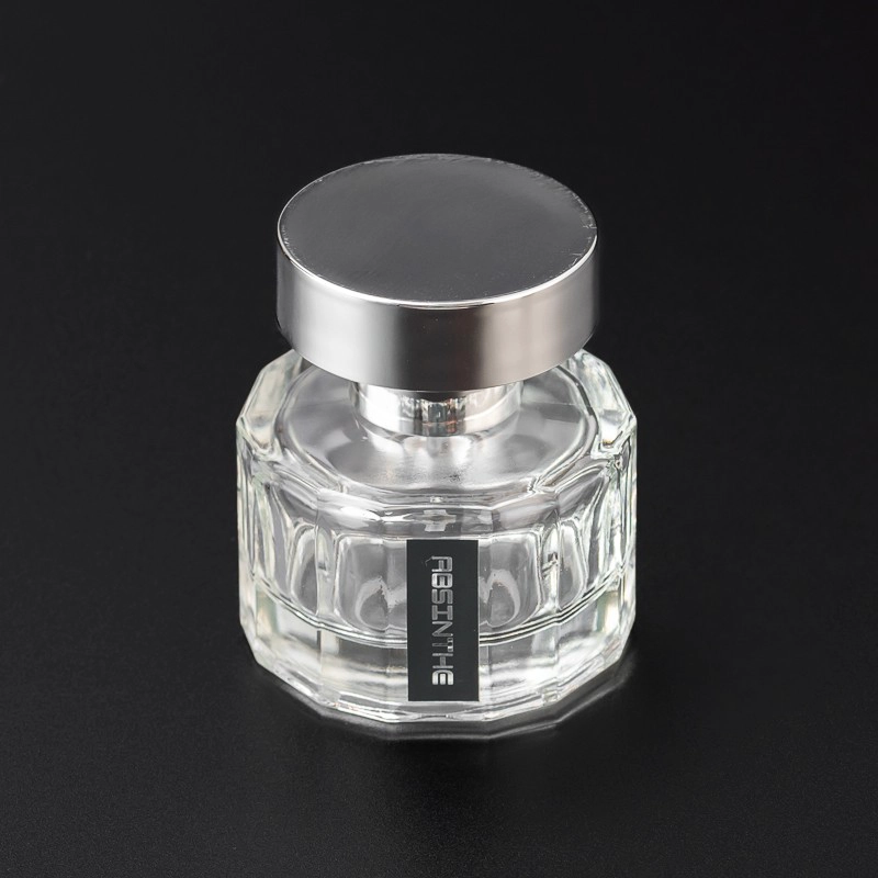 Wholesale Premium Clear Glass Custom Label 30ml Empty Perfume Glass Bottle with Lid Wholesale Premium Clear Glass Custom Label 30ml Empty Perfume Glass Bottle with Lid