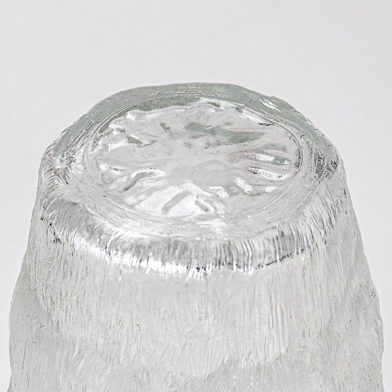Luxury Embossed Finish Glass Cup Empty Candle Jar for Home Use
