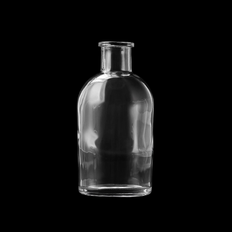 Popular Style Clear Glass Custom Color 539ml Long Lasting Glass Diffuser Bottle for Home Fragrance