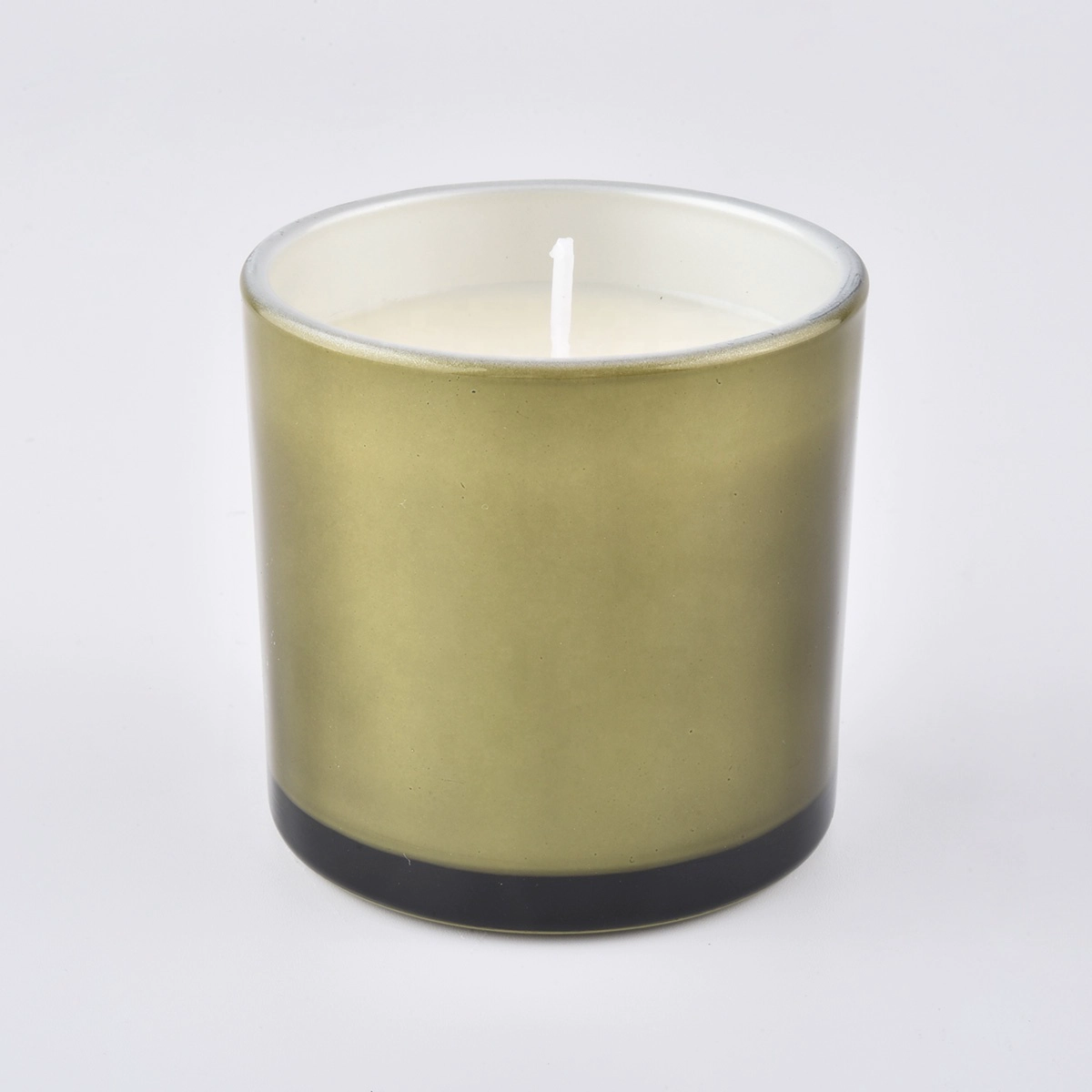 10oz Home decoration luxury custom empty glass candle vessel