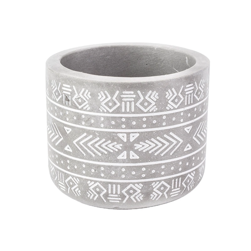 Sunny Glass unique design concrete candle jars with great quality