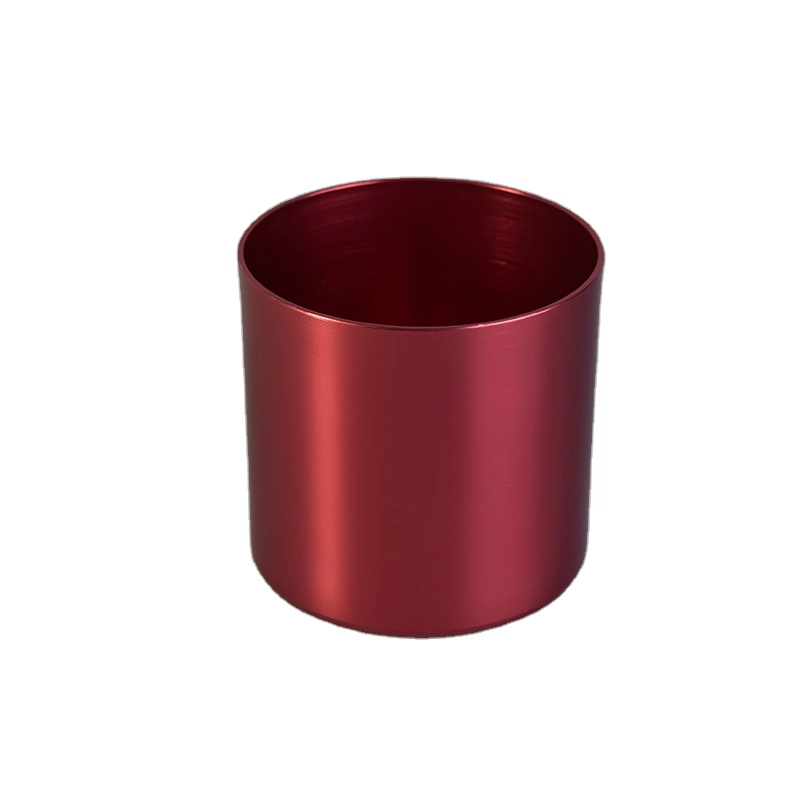 rose gold color metal candle holder for home decoration