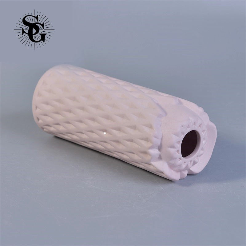 Luxury pink ceramic empty reed diffuser bottles