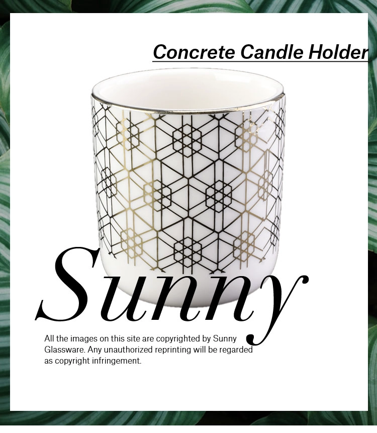 ceramic candle holders