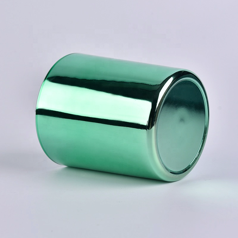 Cylinder glass candle tumbler for home decor