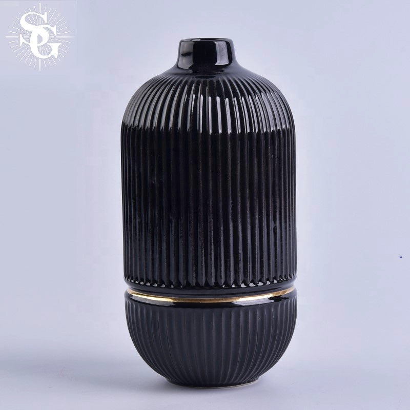 Sunny 275ml 177g black or white classic ceramic diffuser bottle