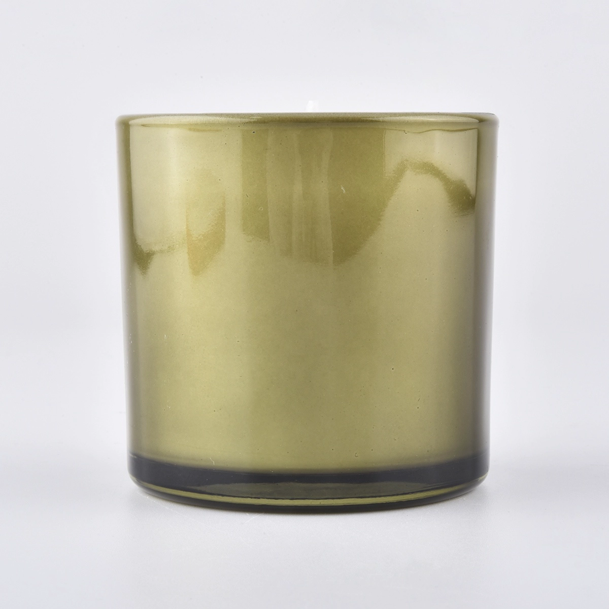 10oz Home decoration luxury custom empty glass candle vessel