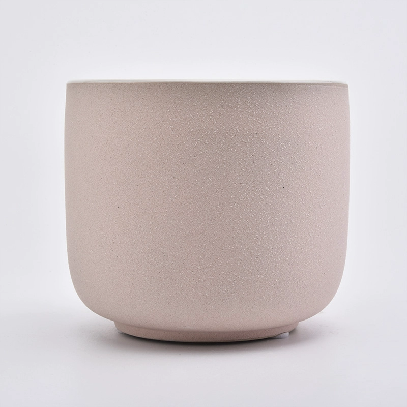 Religious frosted tea candle vessel home decoration