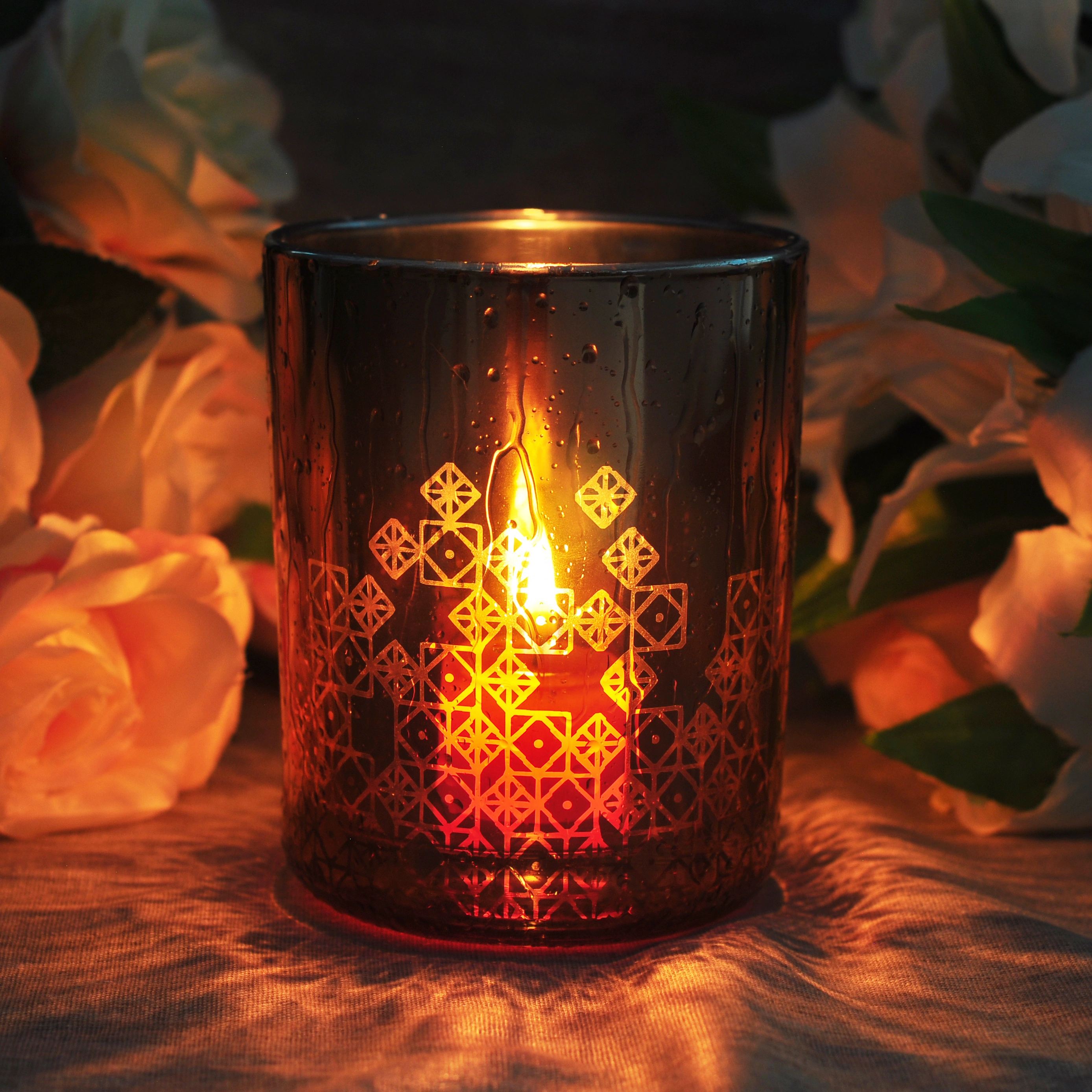 Wholesales vintage table tealight glass lantern candle holder