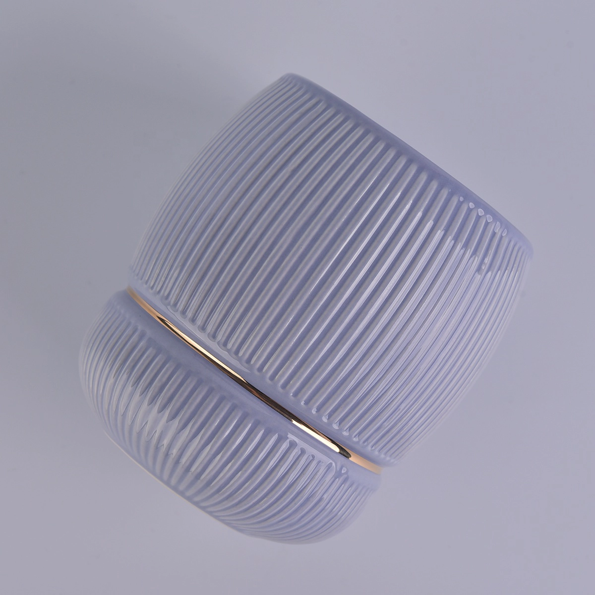 Sunny manufacturer custom empty ceramic scented jars candle in bulk