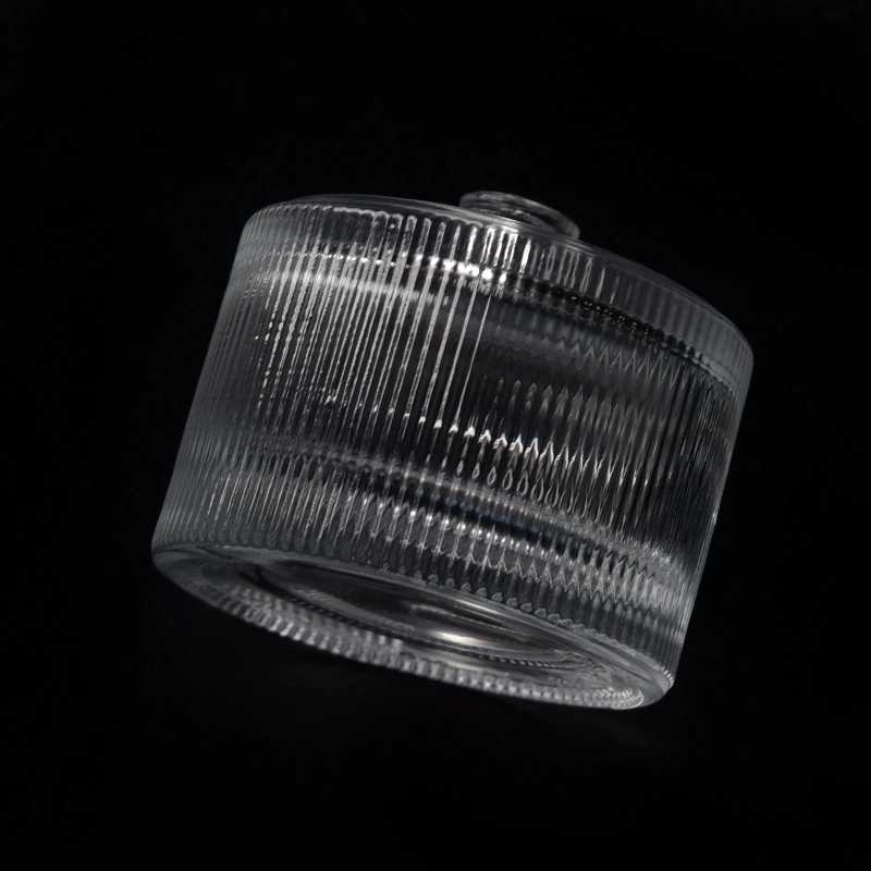 luxury clear glass bottle for fragrance